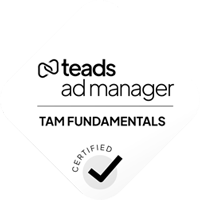 Teads ad manager certifikace